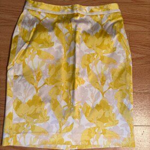 Banana Republic floral skirt